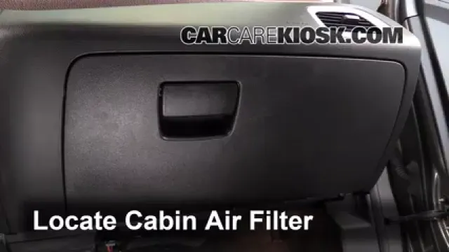2011 GMC Terrain SLT 2.4L 4 Cyl. Filtro de aire (interior) Cambio